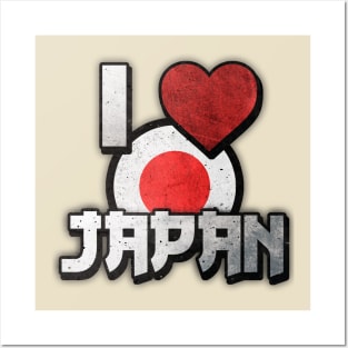 i ♥ JAPAN Posters and Art